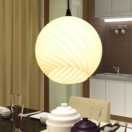 Contemporary And Contracted L Creative Glas Meals Lysekrone Lamp Light