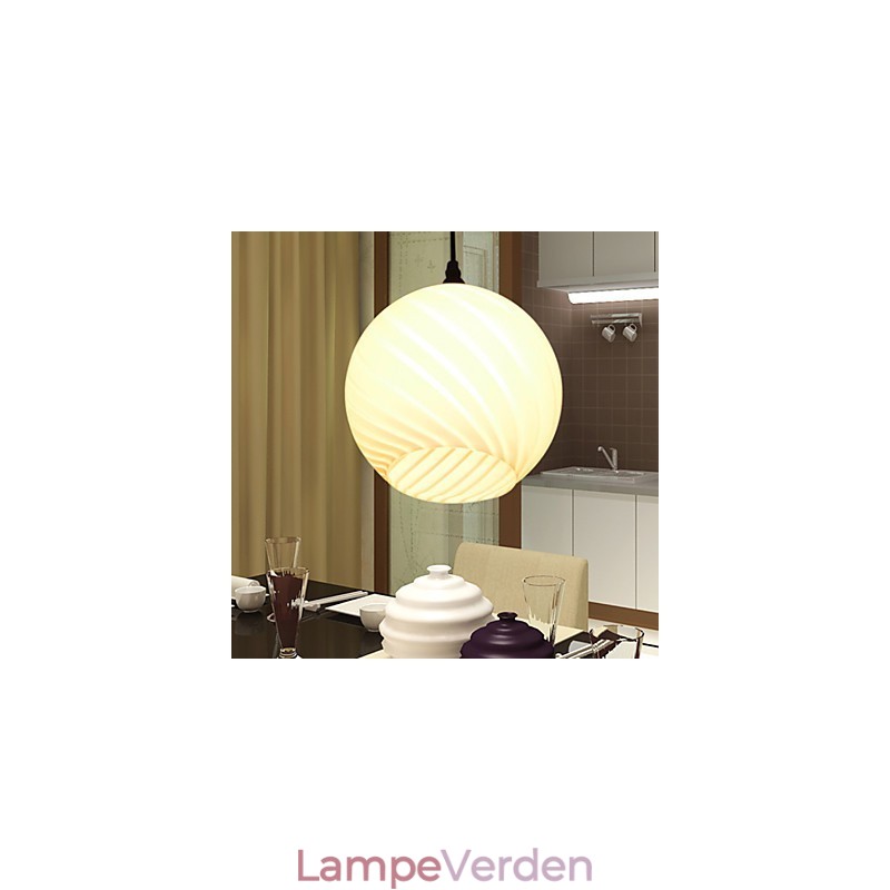 Contemporary And Contracted L Creative Glas Meals Lysekrone Lamp Light