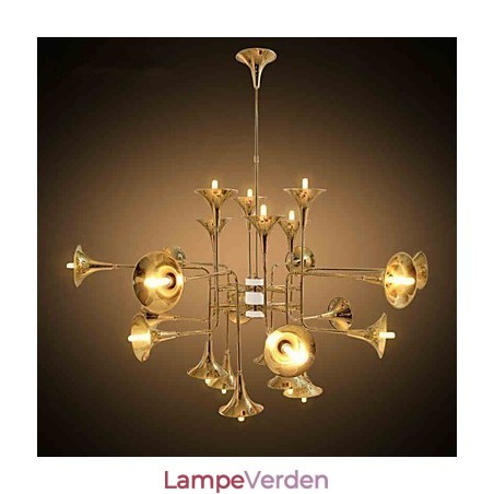 Country Mini Style galvaniseret metal lysekrone Country Mini Style galvaniseret metal lysekrone