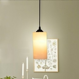 Rund lige glas enkelthoved droplight lampe lys