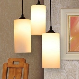 Rund lige glas enkelthoved droplight lampe lys
