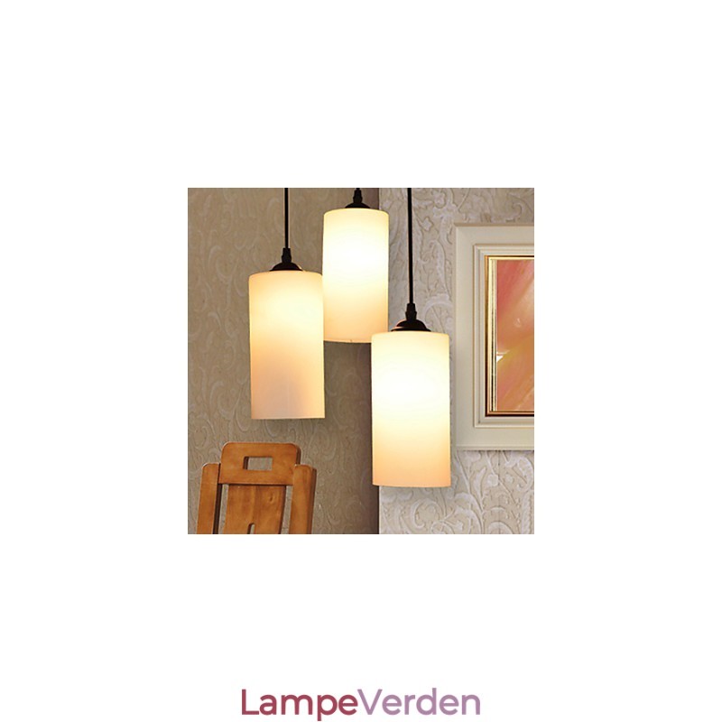 Rund lige glas enkelthoved droplight lampe lys