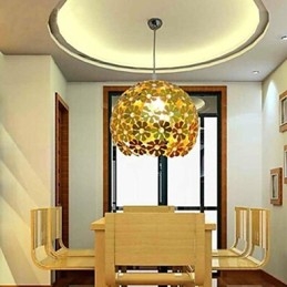 Moderne moderne krystal mini-stil guld metal lysekrone