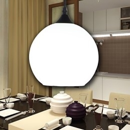 Contemporary And Contracted L Creative Glas Meals Lysekrone Lamp Light