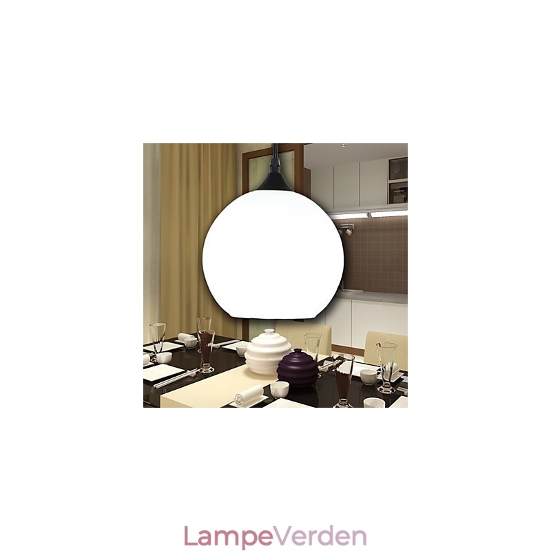Contemporary And Contracted L Creative Glas Meals Lysekrone Lamp Light
