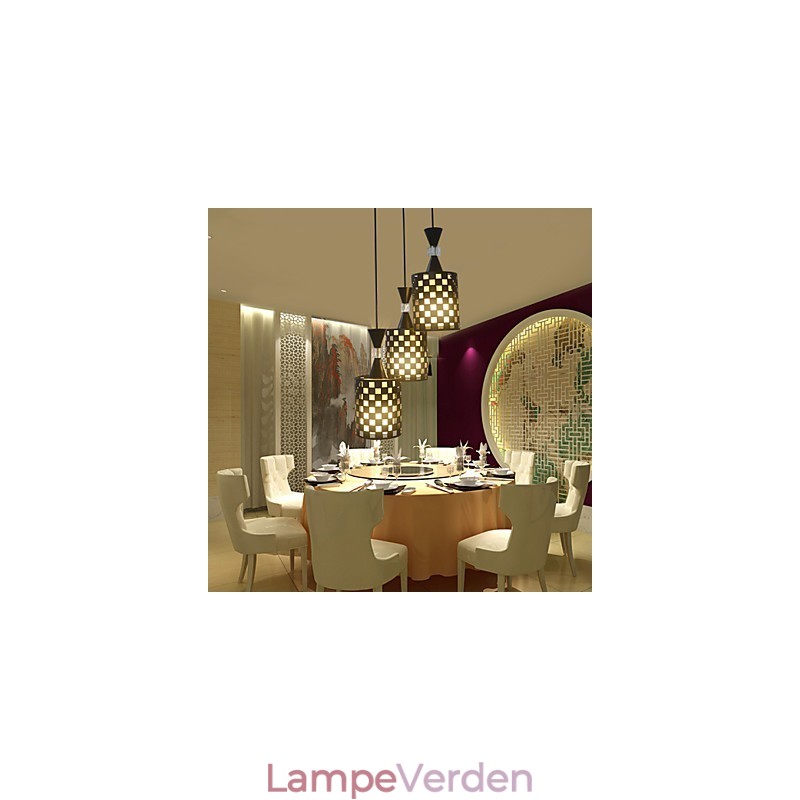 Perforeringer Nordisk Smedejern Lysekrone Lampe Lys