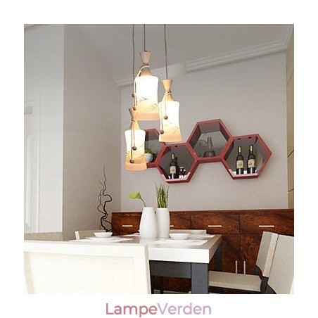 Creative Warm Air Line forlader Droplight Lampe Lys Creative Warm Air Line forlader Droplight Lampe Lys
