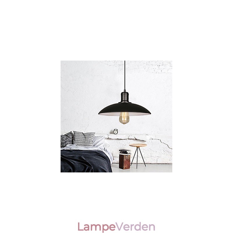 Lamper og lanterner kunst restaurering enkelt hoved smedejern flyvende tallerken Droplight