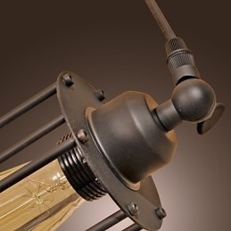 Traditionel klassisk vintage ø maleri pendel lys