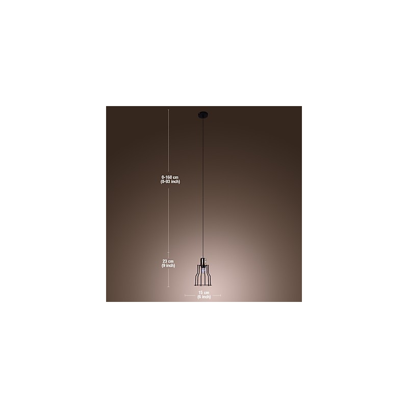 Traditionel klassisk vintage mini stil maleri pendel