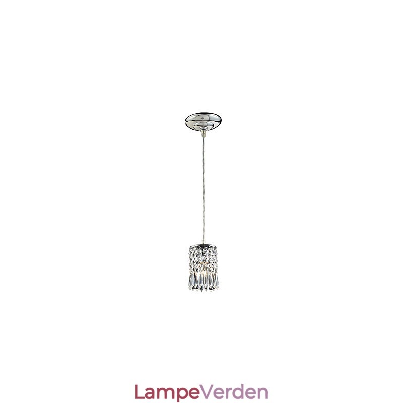 Moderne moderne krystal mini stil galvaniseret pendellampe