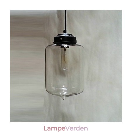 Flaskedesign vedhæng 1 lys minimalistisk jernmaleri Flaskedesign vedhæng 1 lys minimalistisk jernmaleri