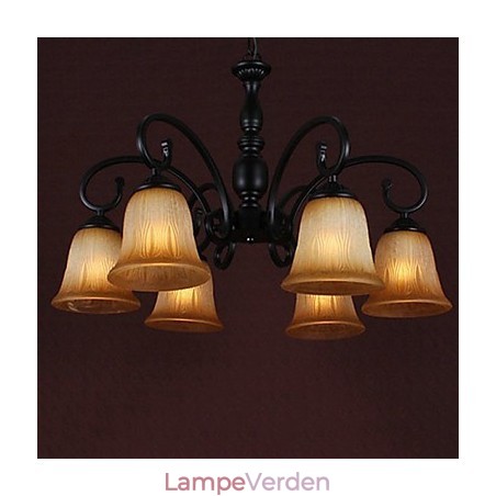 Traditionel klassisk maleri lysekrone