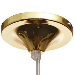 Moderne moderne skål i mini stil metal pendellampe