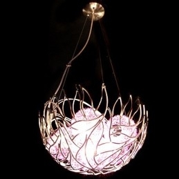 Moderne moderne skål crystal lysekrone pendel lys