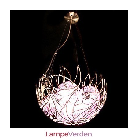 Moderne moderne skål crystal lysekrone pendel lys