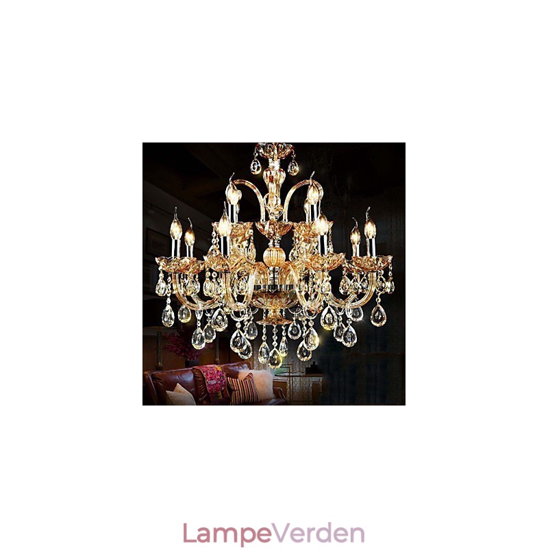 Lysekrone Krystal Moderne Moderne Traditionelt Klassisk Glas