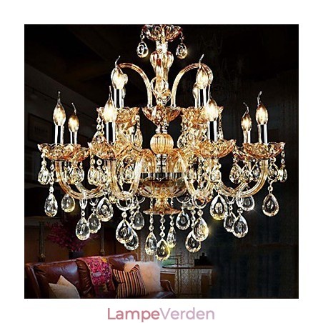 Lysekrone Krystal Moderne Moderne Traditionelt Klassisk Glas Lysekrone Krystal Moderne Moderne Traditionelt Klassisk Glas