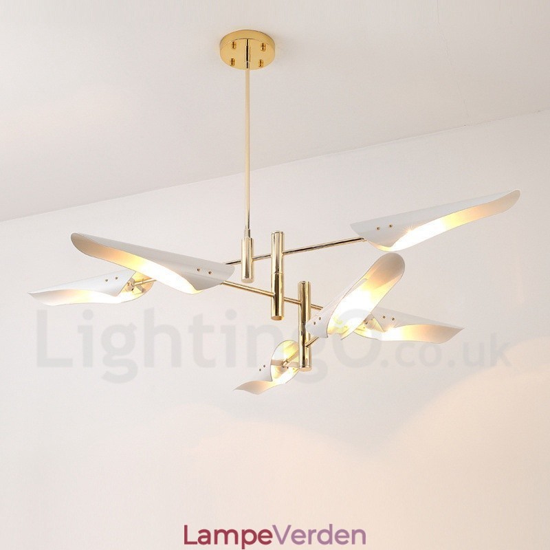 3-lags moderne moderne 6 lys lysekrone