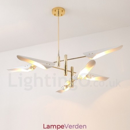 3-lags moderne moderne 6 lys lysekrone