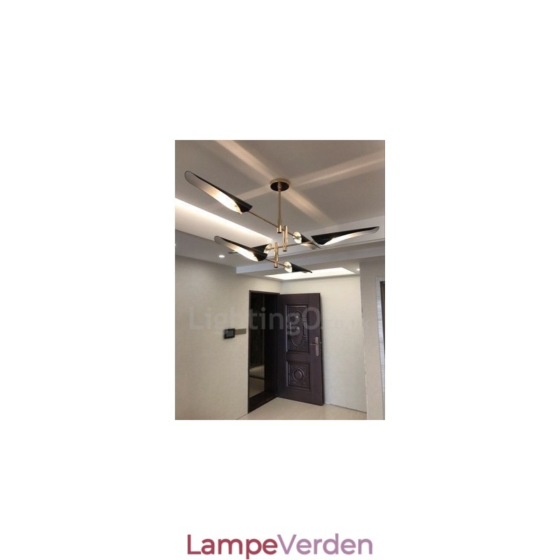 3-lags moderne moderne 6 lys lysekrone