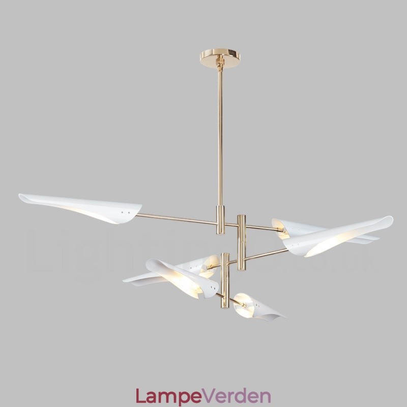 3-lags moderne moderne 6 lys lysekrone