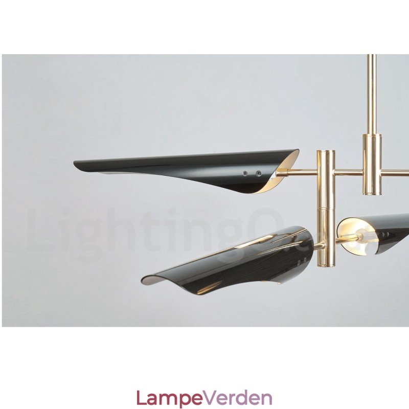 3-lags moderne moderne 6 lys lysekrone