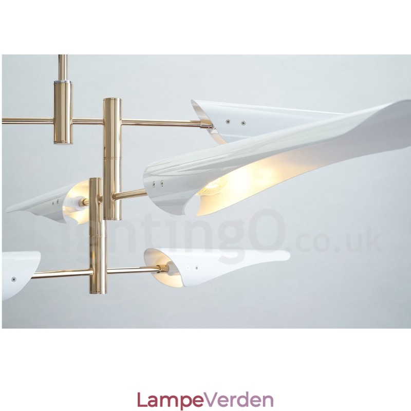 3-lags moderne moderne 6 lys lysekrone