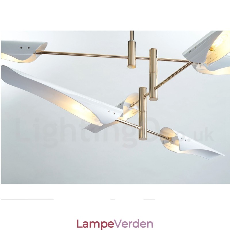 3-lags moderne moderne 6 lys lysekrone