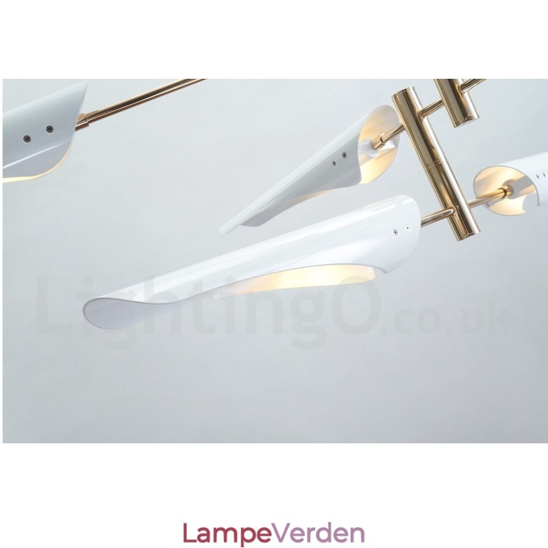 3-lags moderne moderne 6 lys lysekrone