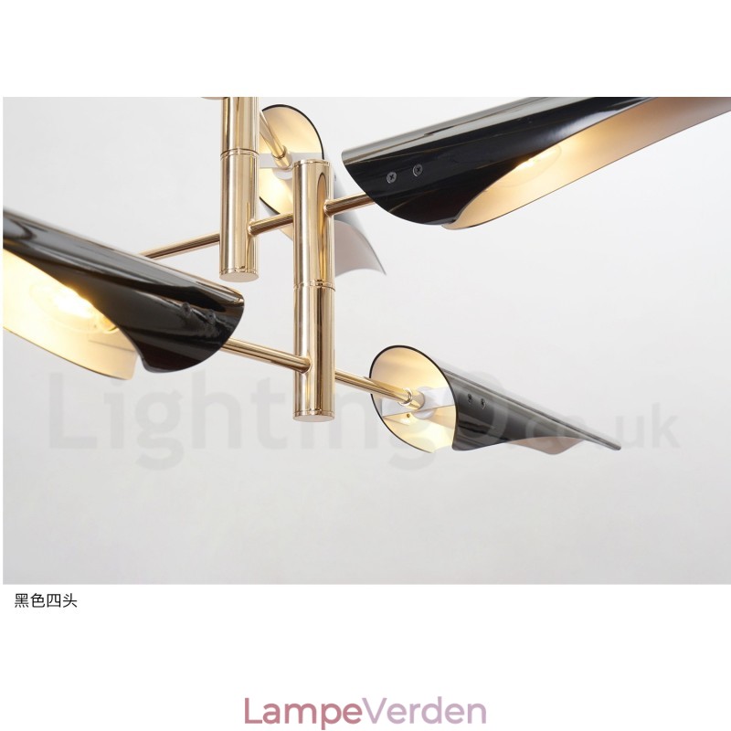 Modern Contemporary 4 Tier 8 lys lysekrone