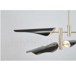 Modern Contemporary 4 Tier 8 lys lysekrone