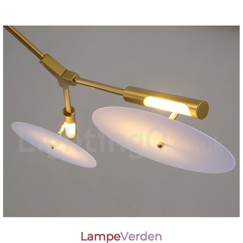5 lys moderne moderne lysekronelampe
