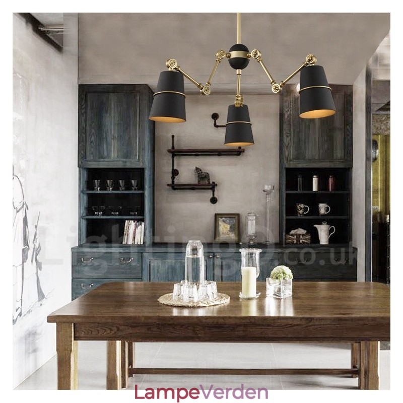 3 lys moderne moderne lysekrone lampe lys