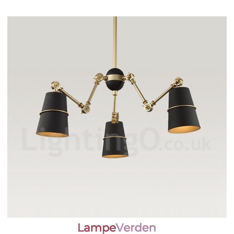 3 lys moderne moderne lysekrone lampe lys