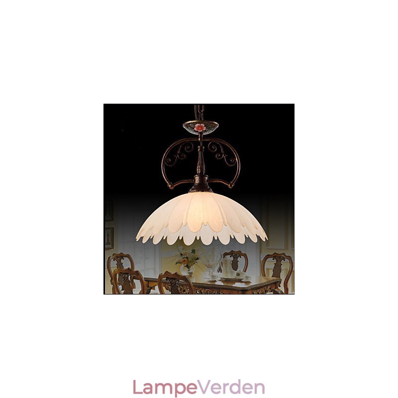 Retro håndmalet kunst vedhæng Lampe Belysning Lampe Belysning