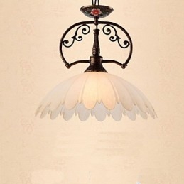 Retro håndmalet kunst vedhæng Lampe Belysning Lampe Belysning