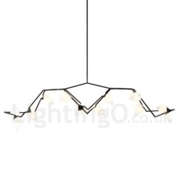 Moderne moderne 8 lys lysekrone lampe lys