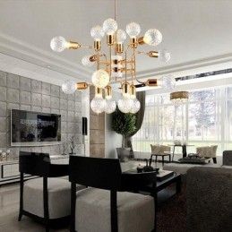 4 Tier Modern Contemporary 16 Light Lysekrone Lamp Light