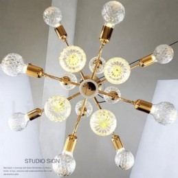 4 Tier Modern Contemporary 16 Light Lysekrone Lamp Light