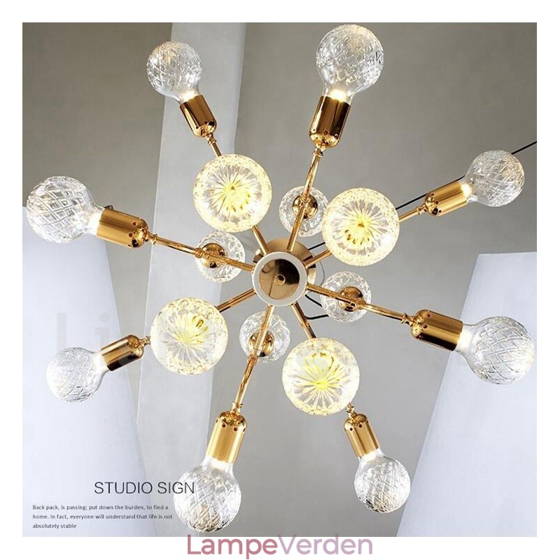 4 Tier Modern Contemporary 16 Light Lysekrone Lamp Light