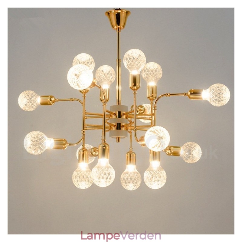 4 Tier Modern Contemporary 16 Light Lysekrone Lamp Light