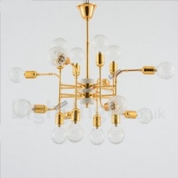 4 Tier Modern Contemporary 16 Light Lysekrone Lamp Light