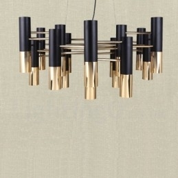 Moderne moderne 19 lys lysekrone Single Tier Lamp Light