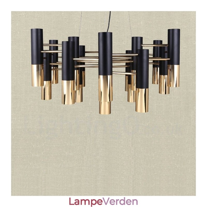 Moderne moderne 19 lys lysekrone Single Tier Lamp Light