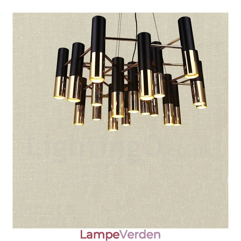 Moderne moderne 19 lys lysekrone Single Tier Lamp Light
