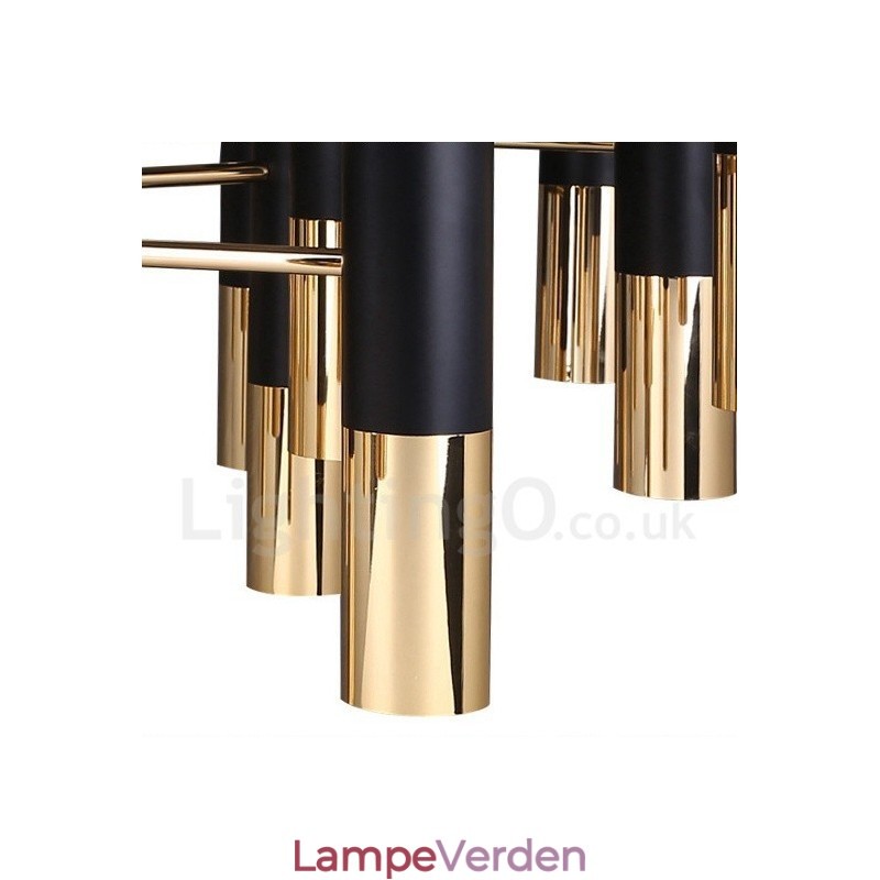 Moderne moderne 19 lys lysekrone Single Tier Lamp Light