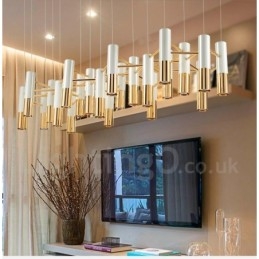 Moderne moderne 22 lys lysekrone Single Tier Lamp Light