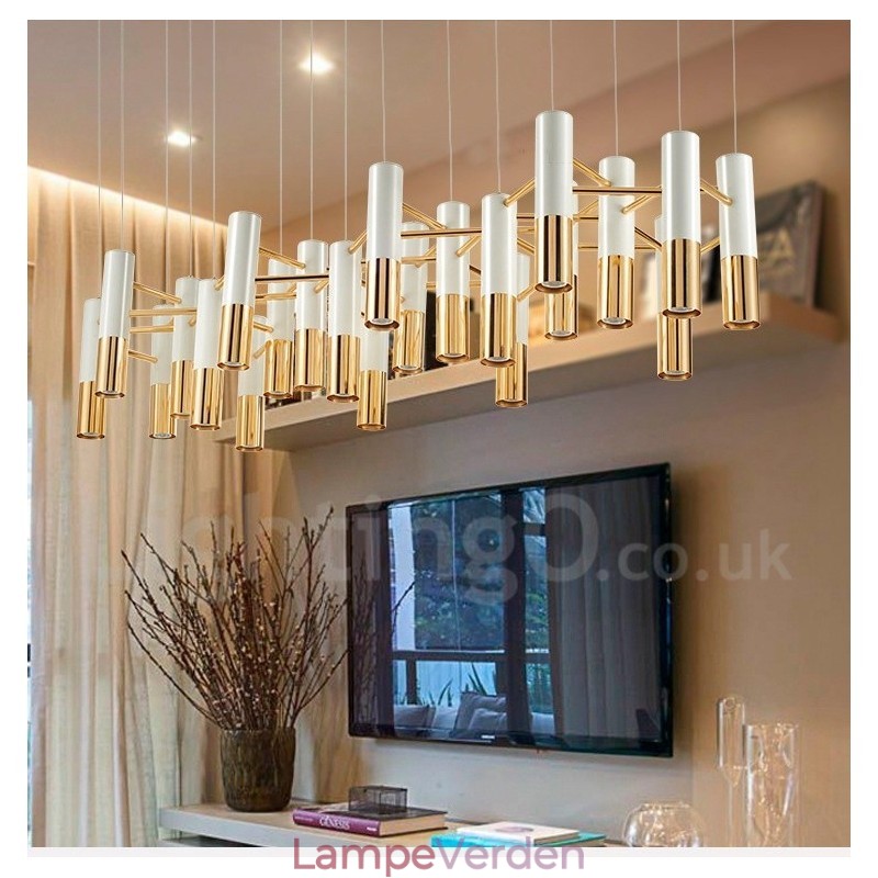 Moderne moderne 22 lys lysekrone Single Tier Lamp Light