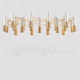 Moderne moderne 22 lys lysekrone Single Tier Lamp Light